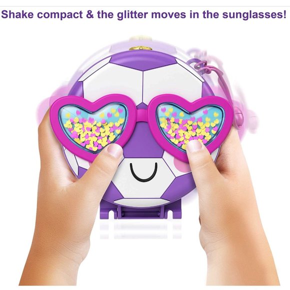 Polly Pocket | Soccer Squad w/2 Micro Dolls & Accessories, Surprise Reveals - Picture 6 of 9